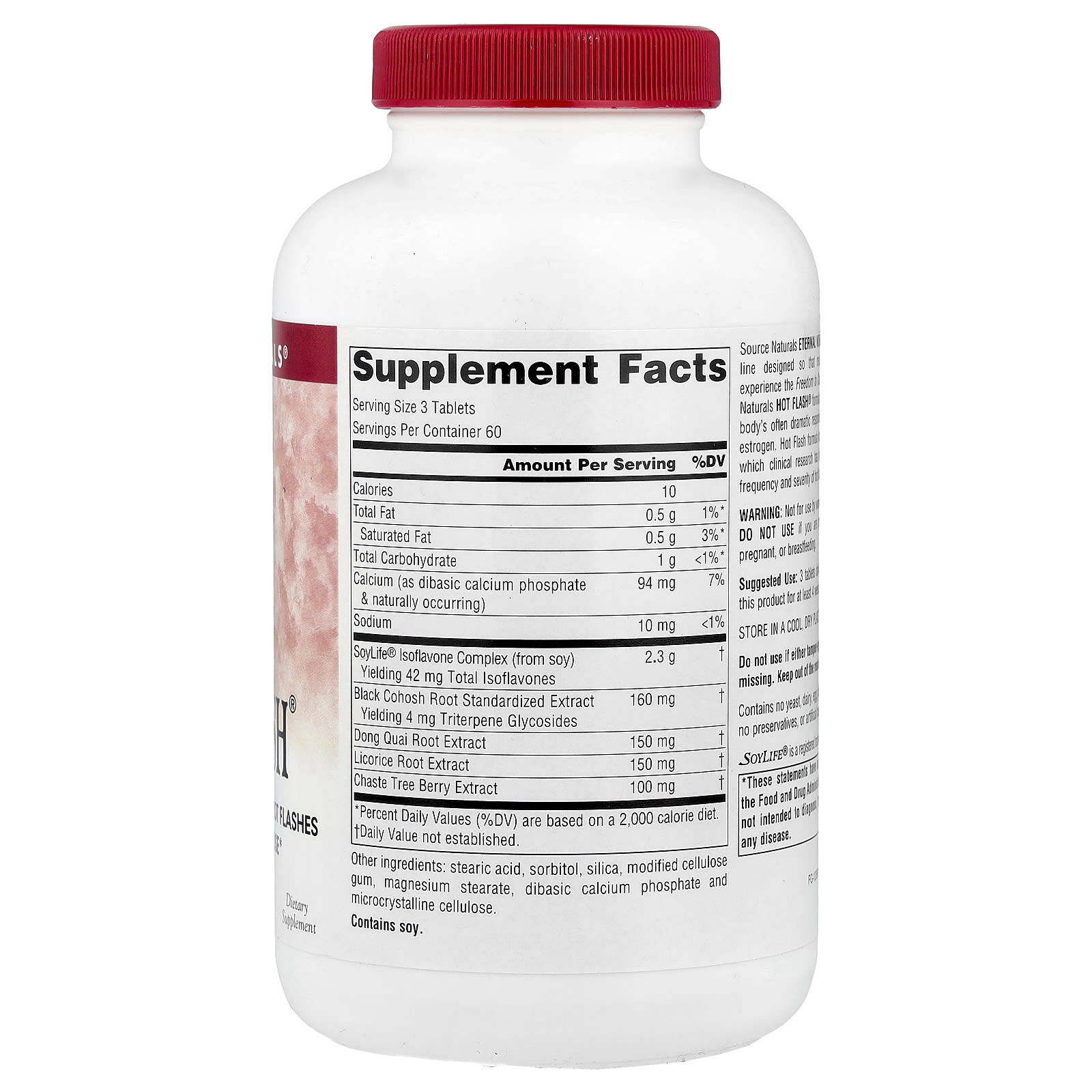 Source Naturals, Hot Flash®, 180 Tablets - Image 2