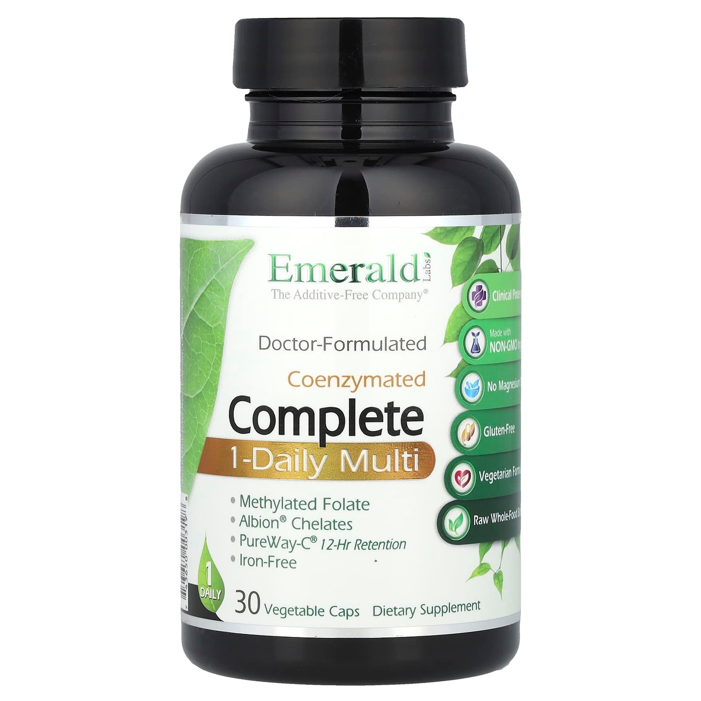 Emerald Labs Coenzymated Complete 1-Daily Multi Vitamin Supplement - Image 1
