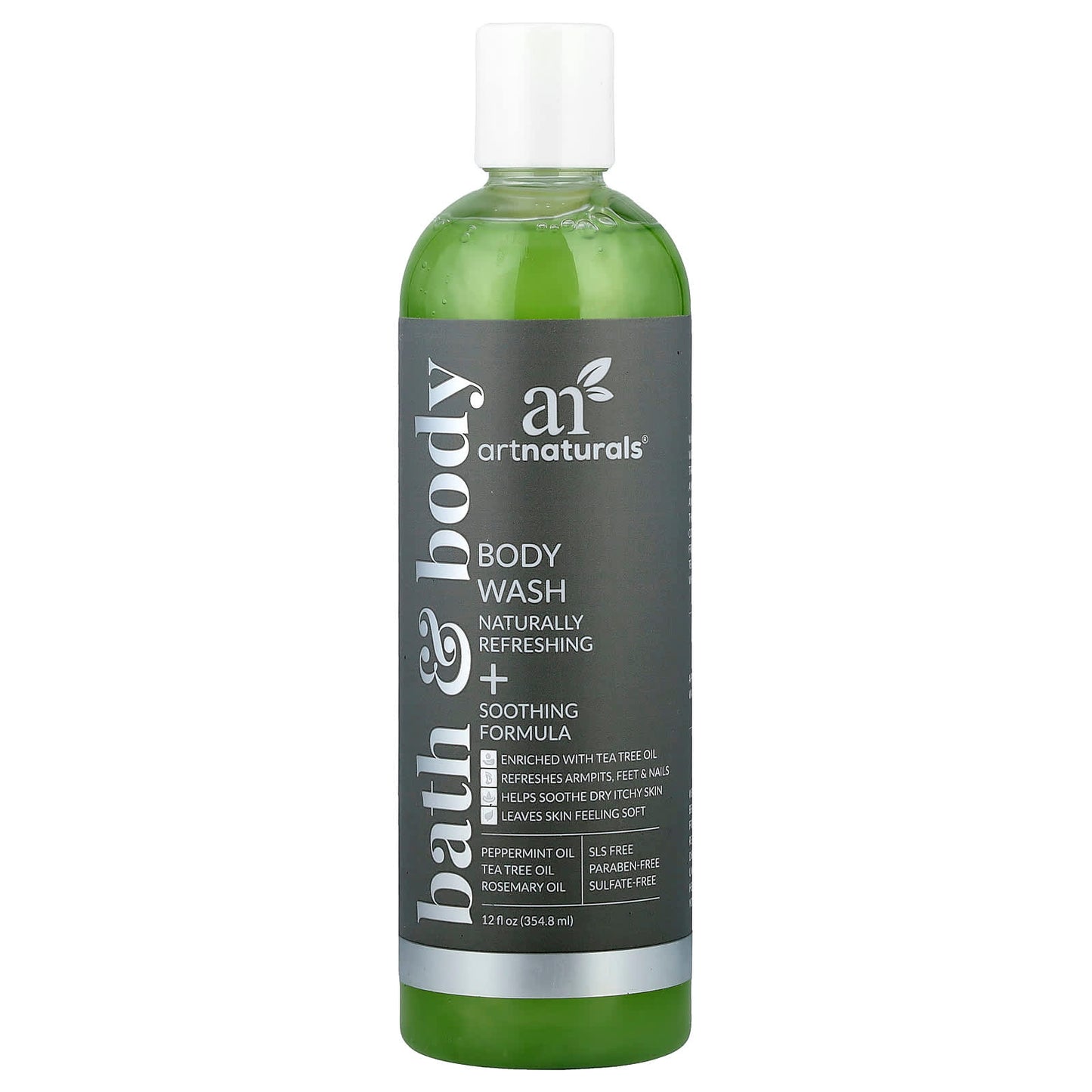Naturally Refreshing Body Wash by artnaturals - Soothing Skin Care - Image 1