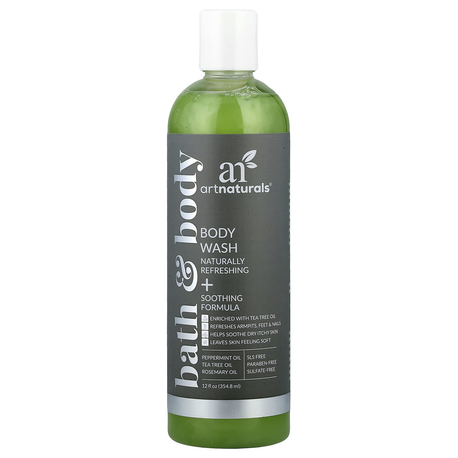Naturally Refreshing Body Wash by artnaturals - Soothing Skin Care - Image 1