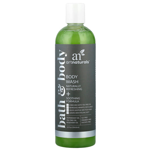 Naturally Refreshing Body Wash by artnaturals - Soothing Skin Care - Image 1