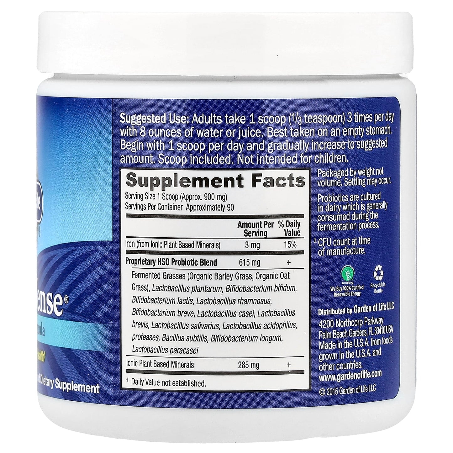 Garden of Life Primal Defense HSO Probiotic Formula & Digestive Health Supplement - Image 2
