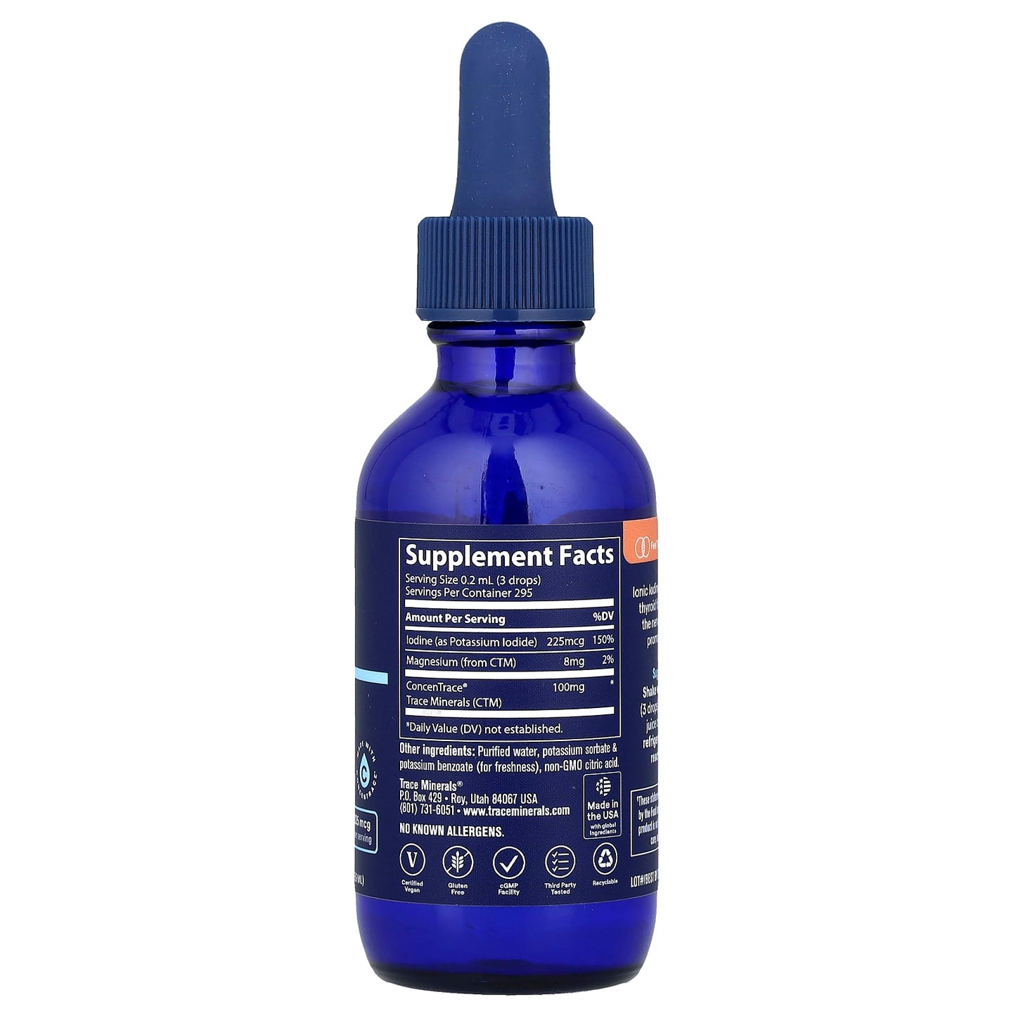 Trace, Ionic Iodine Liquid, 2 fl oz (59 ml) - Image 2