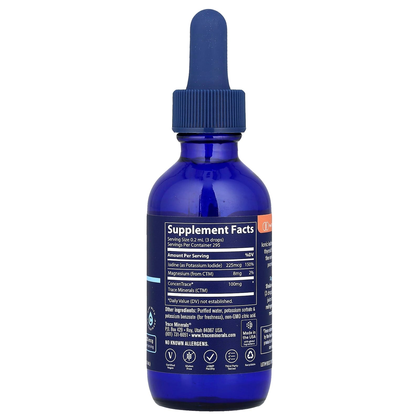 Trace, Ionic Iodine Liquid, 2 fl oz (59 ml) - Image 2