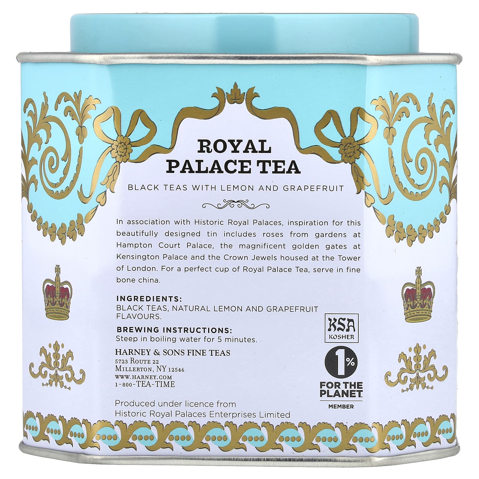 Harney & Sons Royal Palace Tea - Luxury Black Tea with Lemon & Grapefruit - Image 2