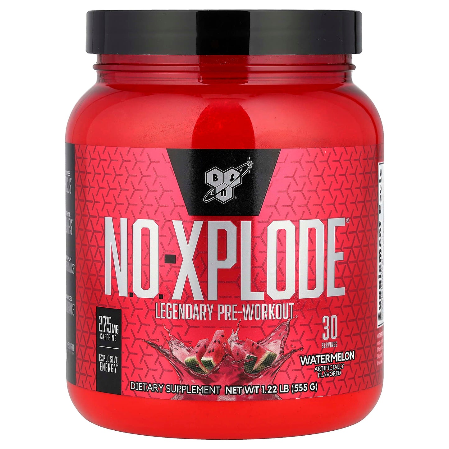 <strong>BSN</strong> N.O.-Xplode Pre-Workout Powder, Watermelon - 1.22lb (555g) - Image 1