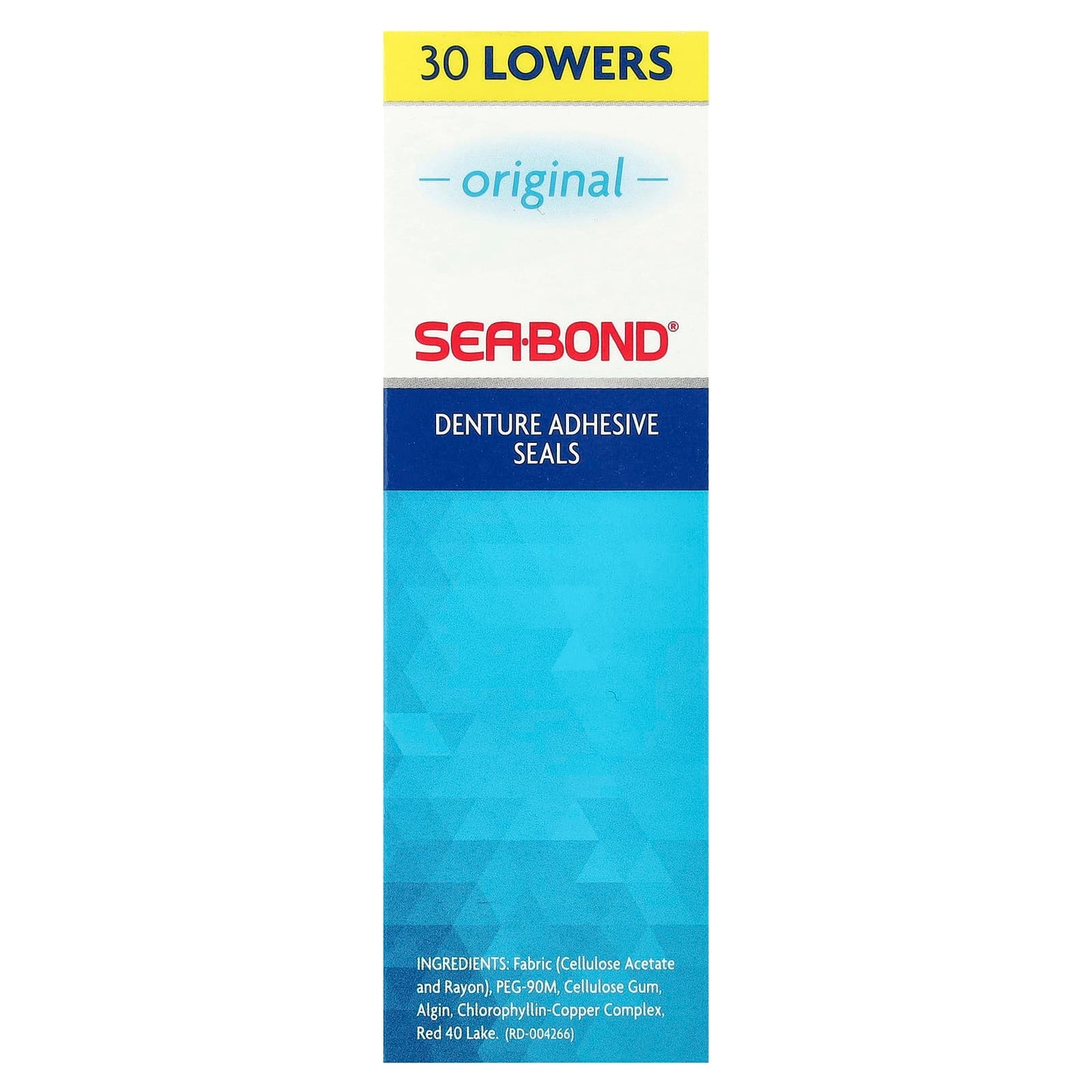 SeaBond, Denture Adhesive Seals, Original, 30 Lowers - Image 2