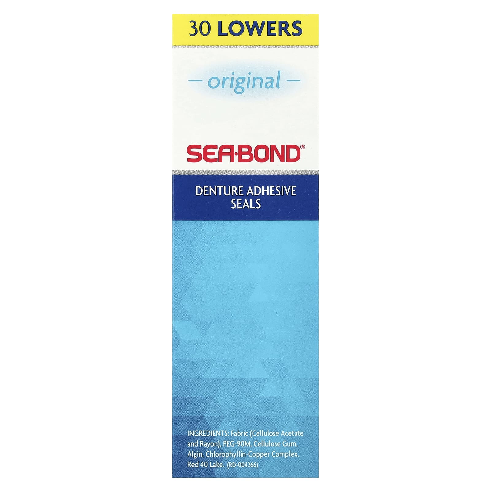 SeaBond, Denture Adhesive Seals, Original, 30 Lowers - Image 2