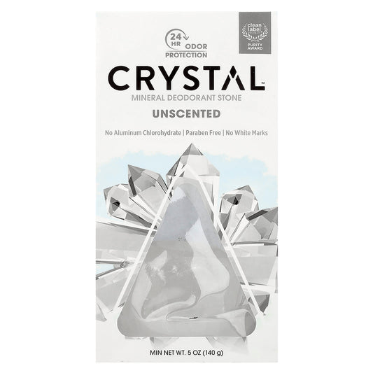 Natural 24-Hour Deodorant Protection with Crystal Mineral Deodorant Stone - Image 1