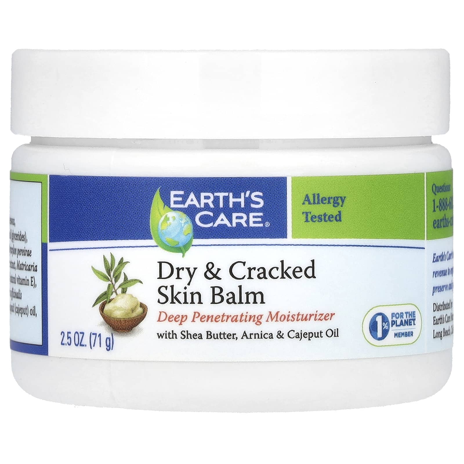 Dry & Cracked Skin Balm for Softer, Smoother Skin - Earth's Care - Image 1