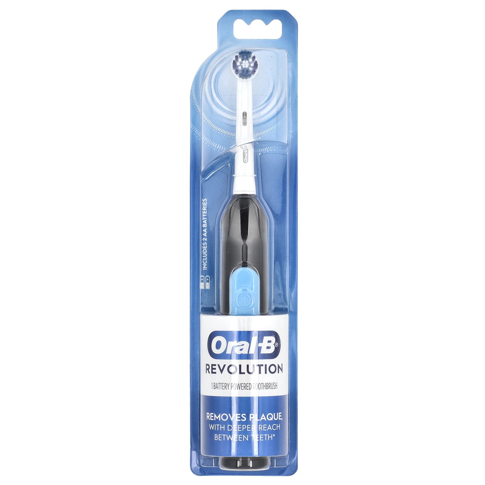 Oral-B, Battery Powered Toothbrush, Revolution, 1 Toothbrush - Image 1