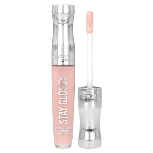 Rimmel London, Stay Glossy Lip Gloss,143 Sundae Best, 0.18 fl oz (5.5 ml) - Image 1