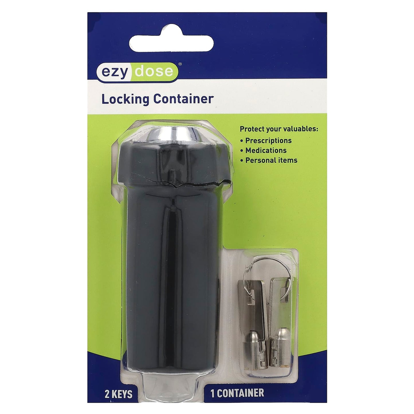 Ezy Dose Locking Container for Medications - Secure Storage - Image 1