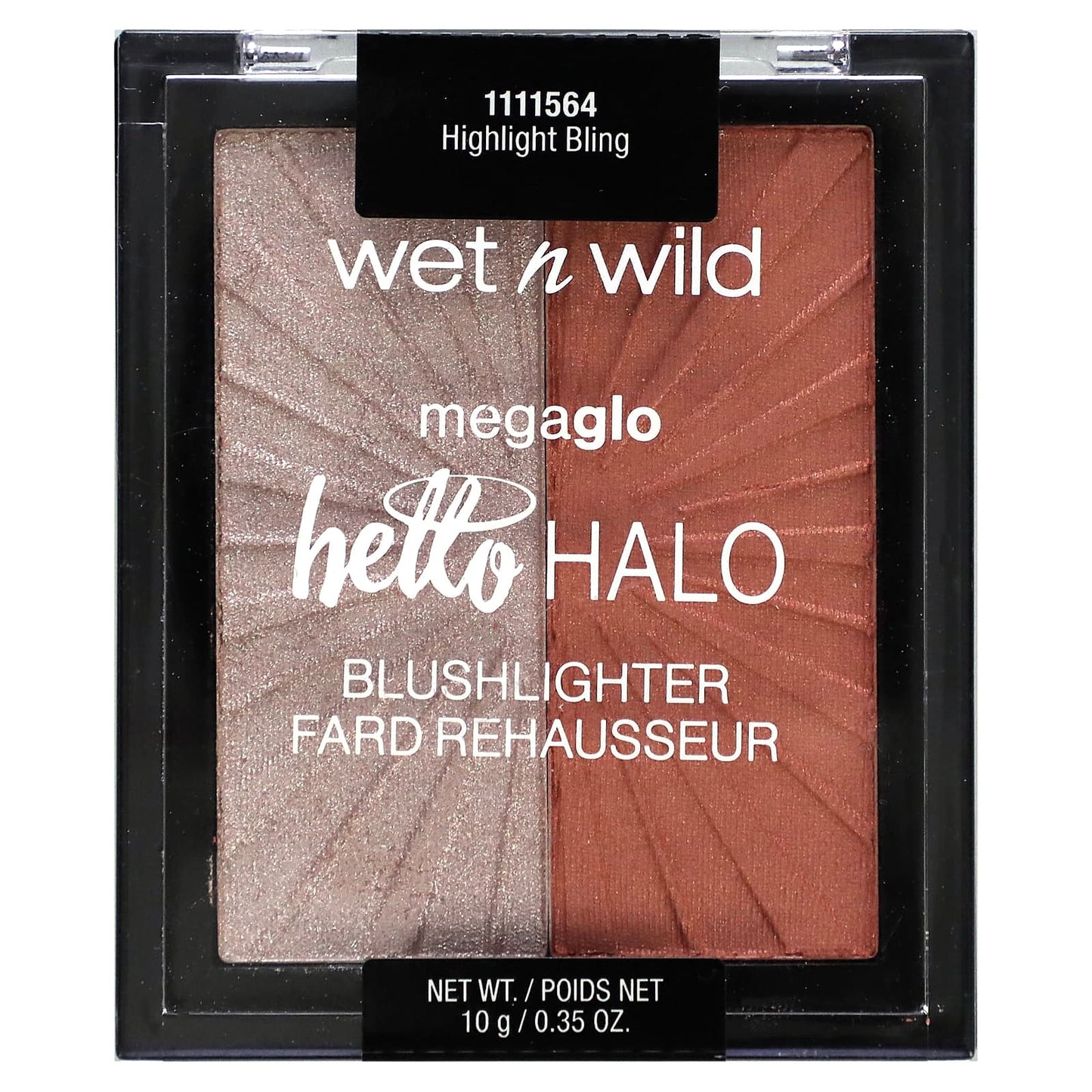 wet n wild, MegaGlo, Hello Halo Blushlighter, 1111564 Highlight Bling, 0.35 oz (10 g) - Image 1