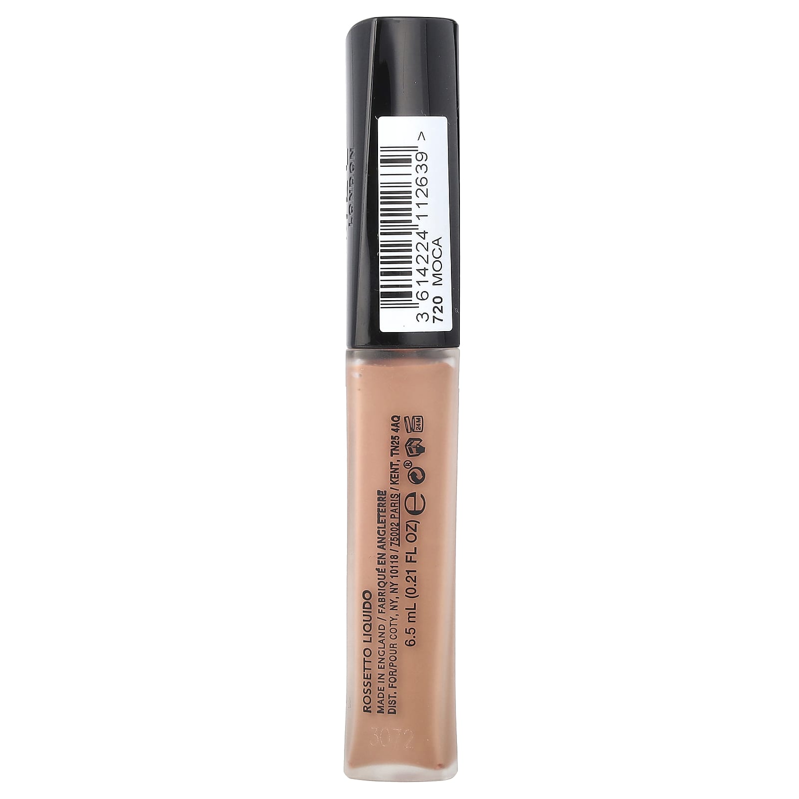 Rimmel London, Stay Matte, Liquid Lip Colour, 720 Moca, 0.21 fl oz (6.5 ml) - Image 2