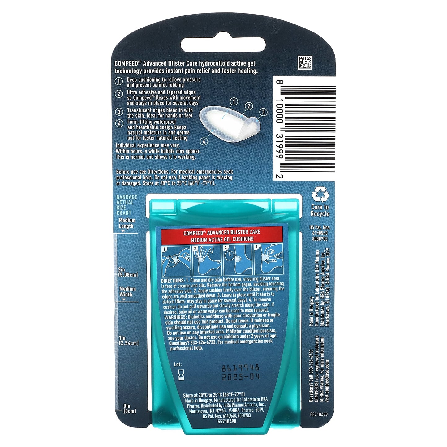 Fast Blister Healing with Compeed Advanced Gel Cushions - Image 2