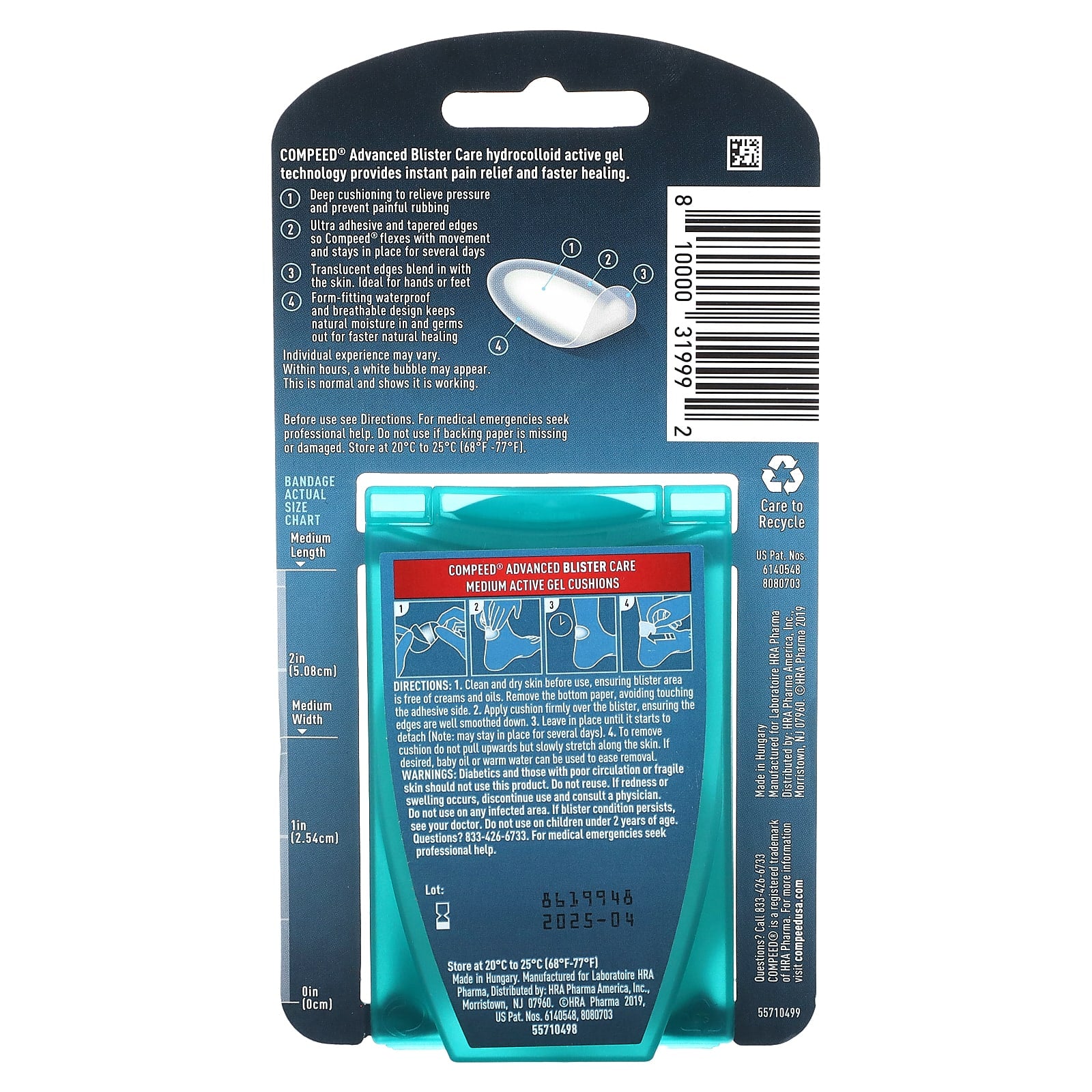 Fast Blister Healing with Compeed Advanced Gel Cushions - Image 2