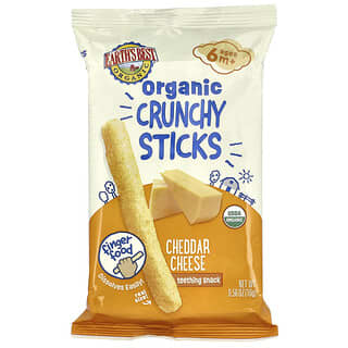 Earth's Best Organic Crunchy Sticks, 6+ Months, Cheddar Cheese