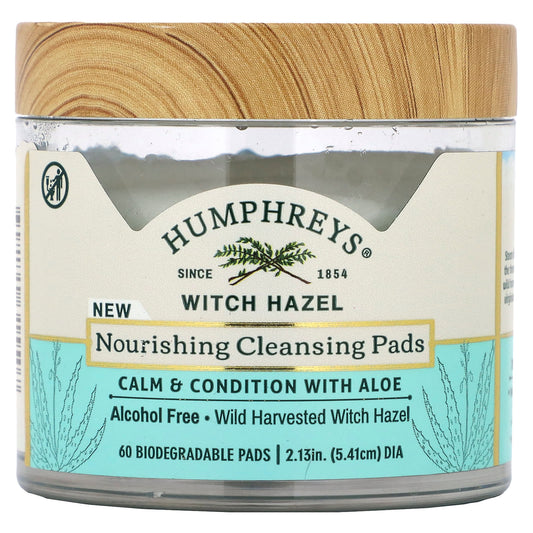 Organic Witch Hazel Cleansing Pads | Natural Skincare for Glowing Skin - Image 1