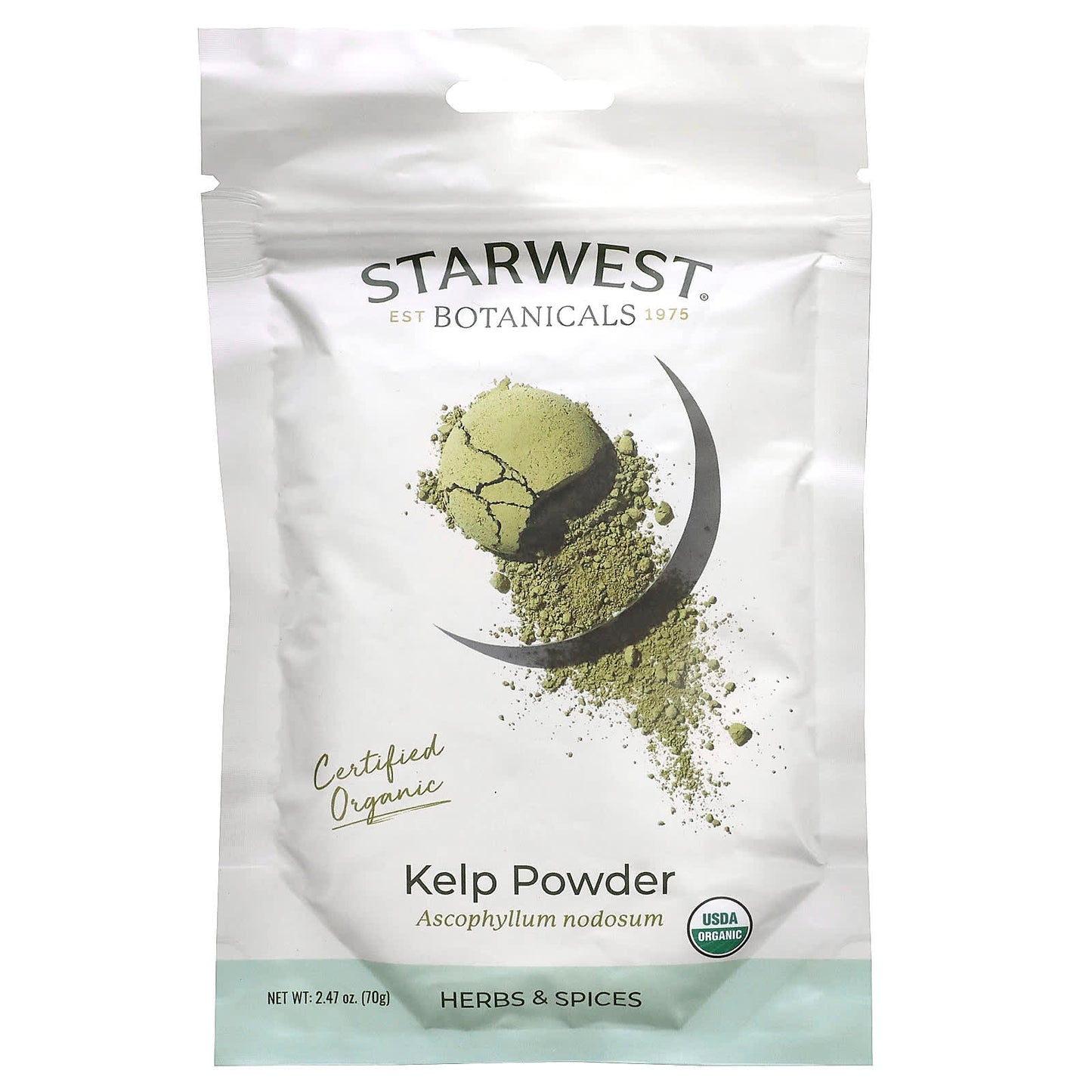 Starwest Botanicals, Organic Kelp Powder, 2.47 oz (70 g) - Image 1