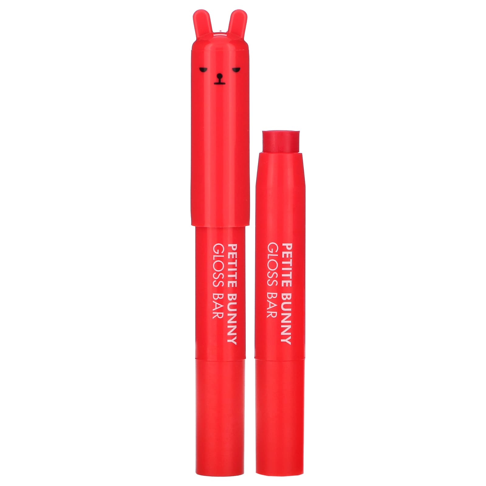 TonyMoly, Petite Bunny Gloss Bar, 04 Juicy Cherry, 1 Lip Bar - Image 1