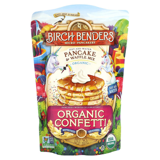 Delicious Organic Pancake & Waffle Mix by Birch Benders, 14 oz - Image 1