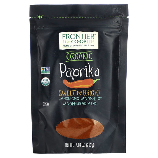 Organic Paprika by Frontier Co-op, USDA Certified, 7.16 oz - Image 1