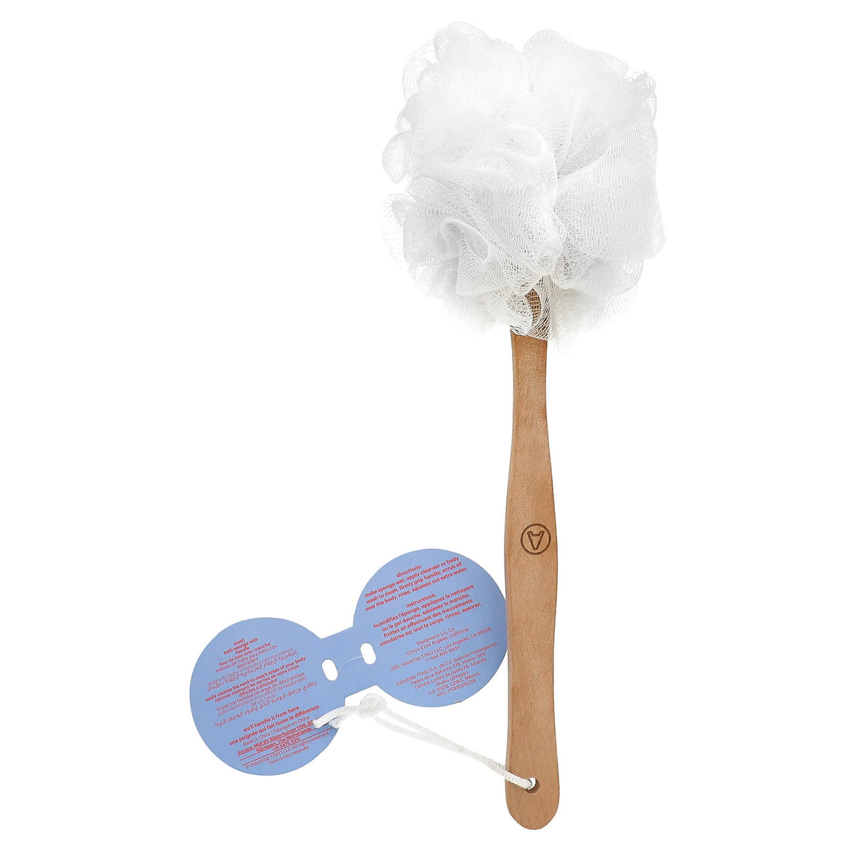 Exfoliate with Ease: AfterSpa Mesh Bath Sponge - Image 2