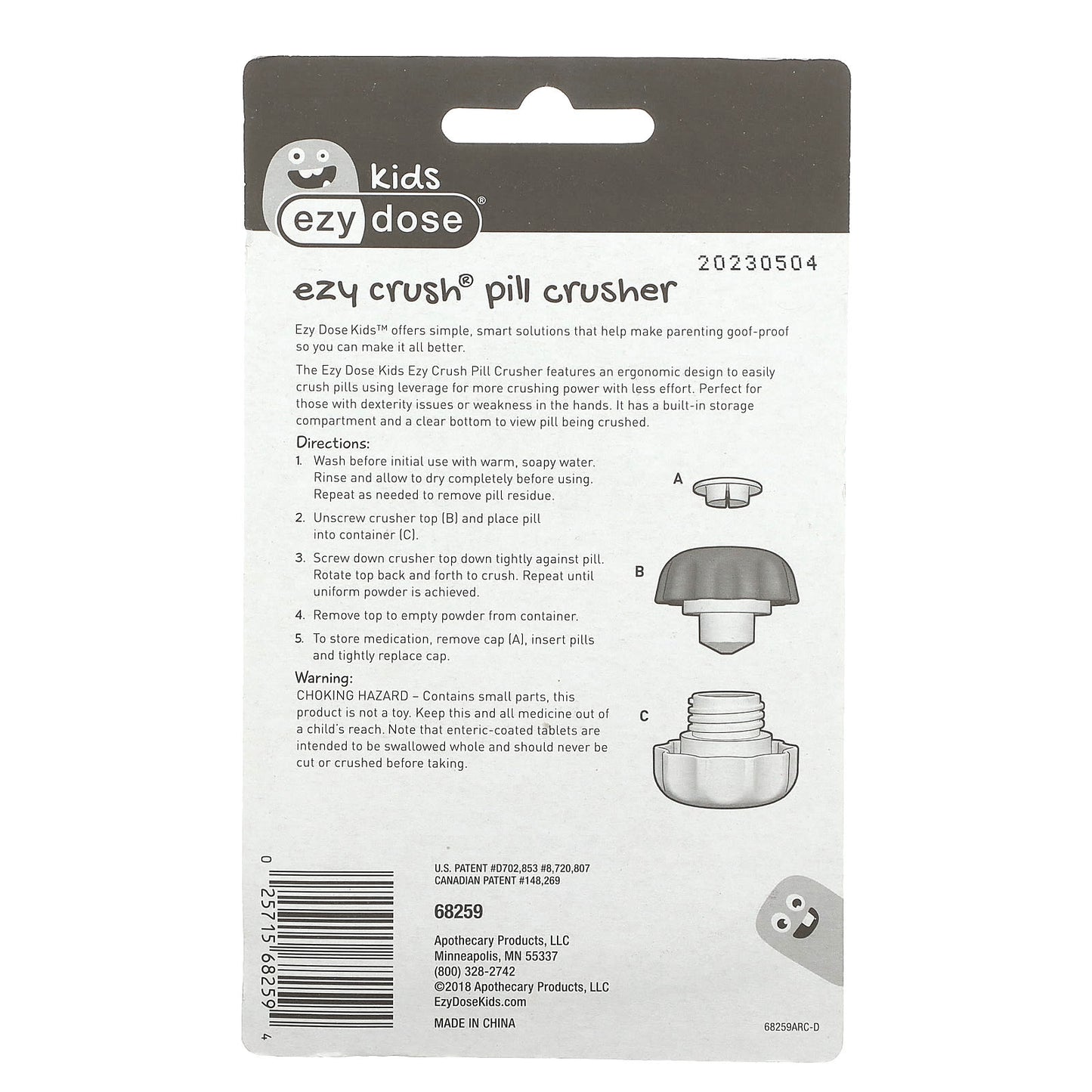 Ezy Dose Kids Pill Crusher for Easy Medication Management - Image 2