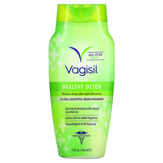 Vagisil, Healthy Detox, All Over Wash, 12 fl oz (354 ml) - Image 1