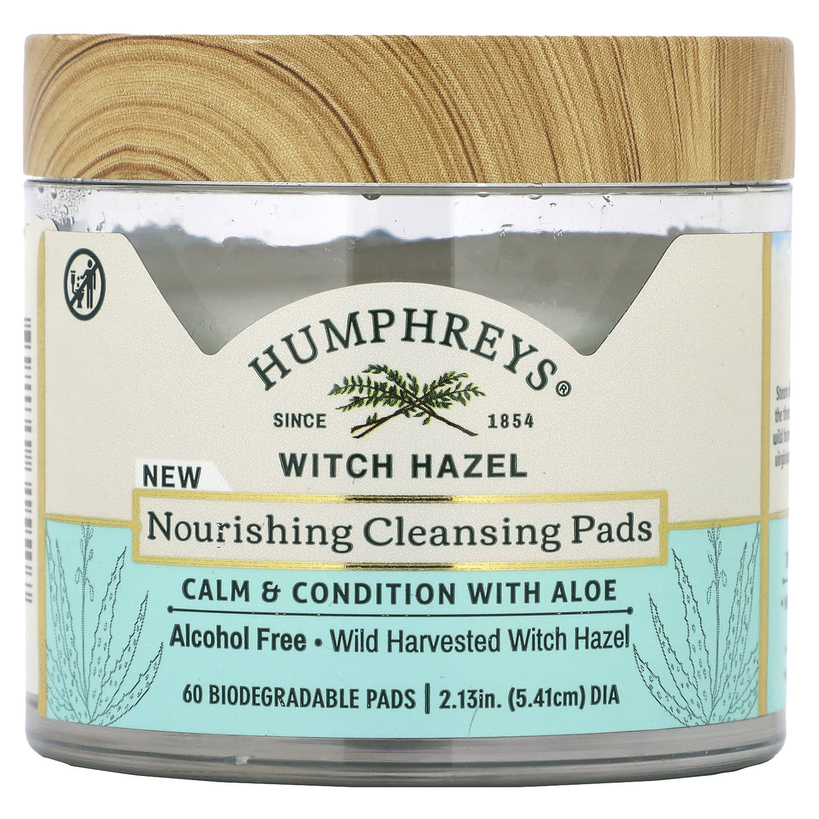 Organic Witch Hazel Cleansing Pads | Natural Skincare for Glowing Skin - Image 1