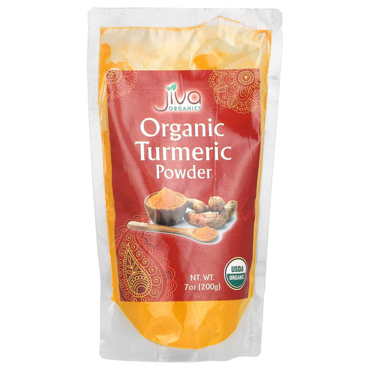 Jiva Organics USDA Organic Turmeric Powder - 200g - Image 1