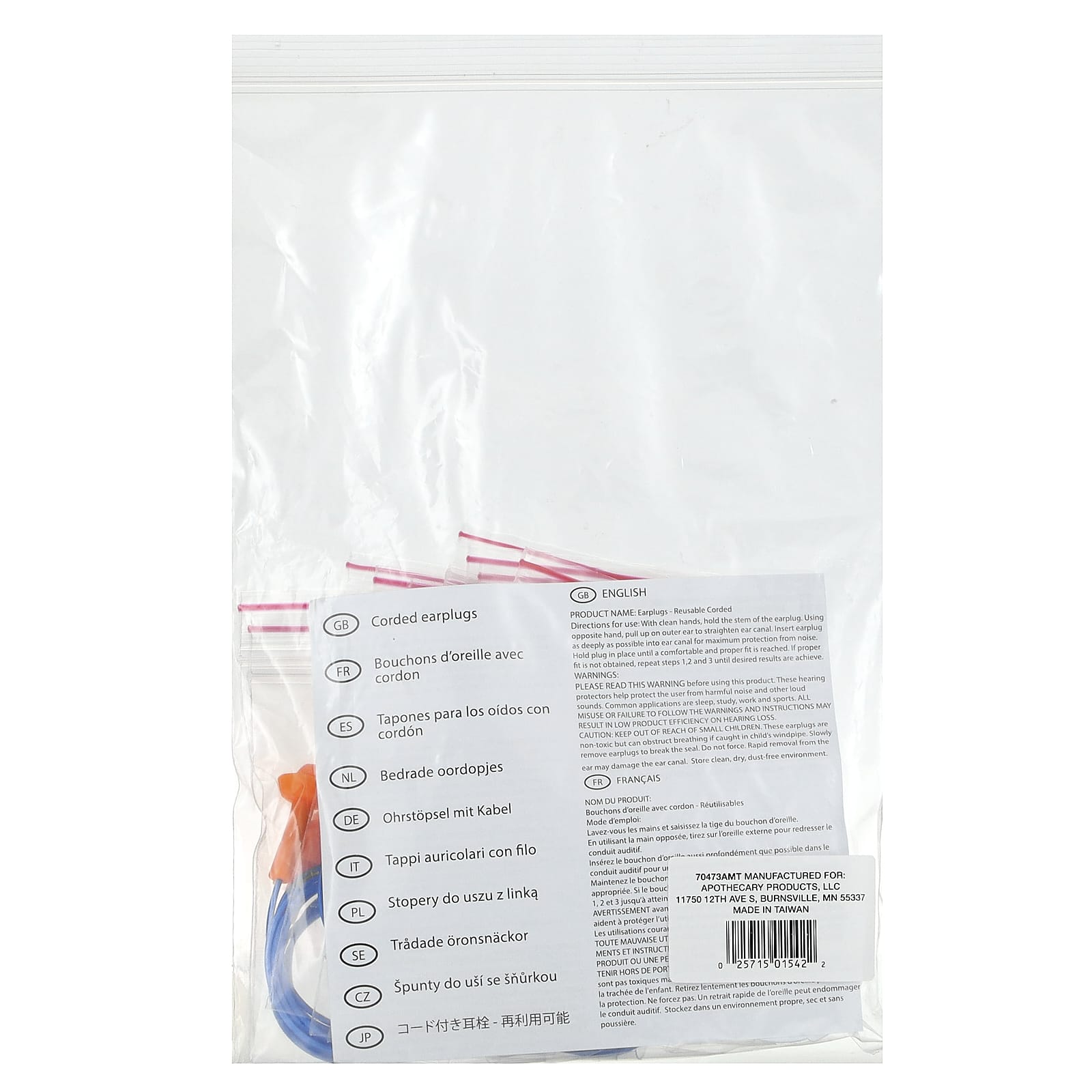 Flents Corded Ear Plugs, Noise-Reducing Hearing Protection for Focus & Relaxation - Image 2