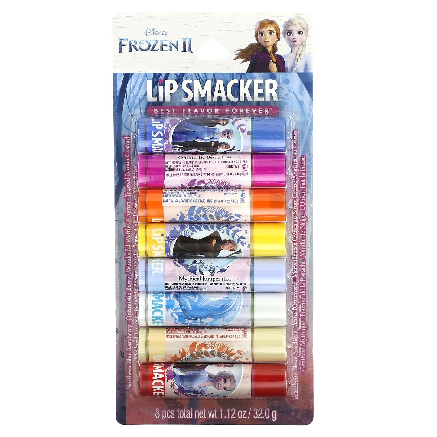 Lip Smacker, Disney Frozen II, Lip Balm, Party Pack, 8 Pack, 1.12 oz (32 g) - Image 2