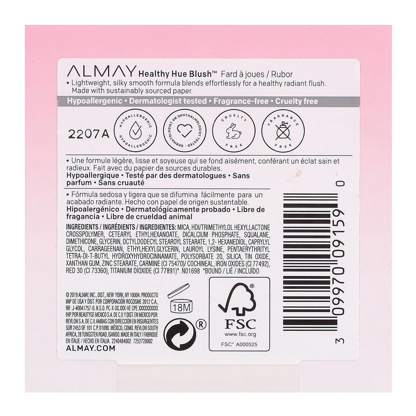 Almay Healthy Hue Blush for a Natural Rosy Glow - Image 2