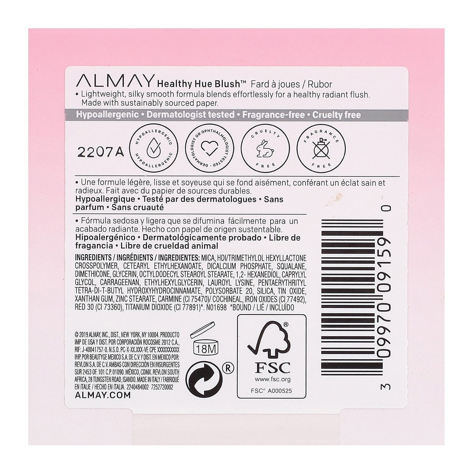 Almay Healthy Hue Blush for a Natural Rosy Glow - Image 2