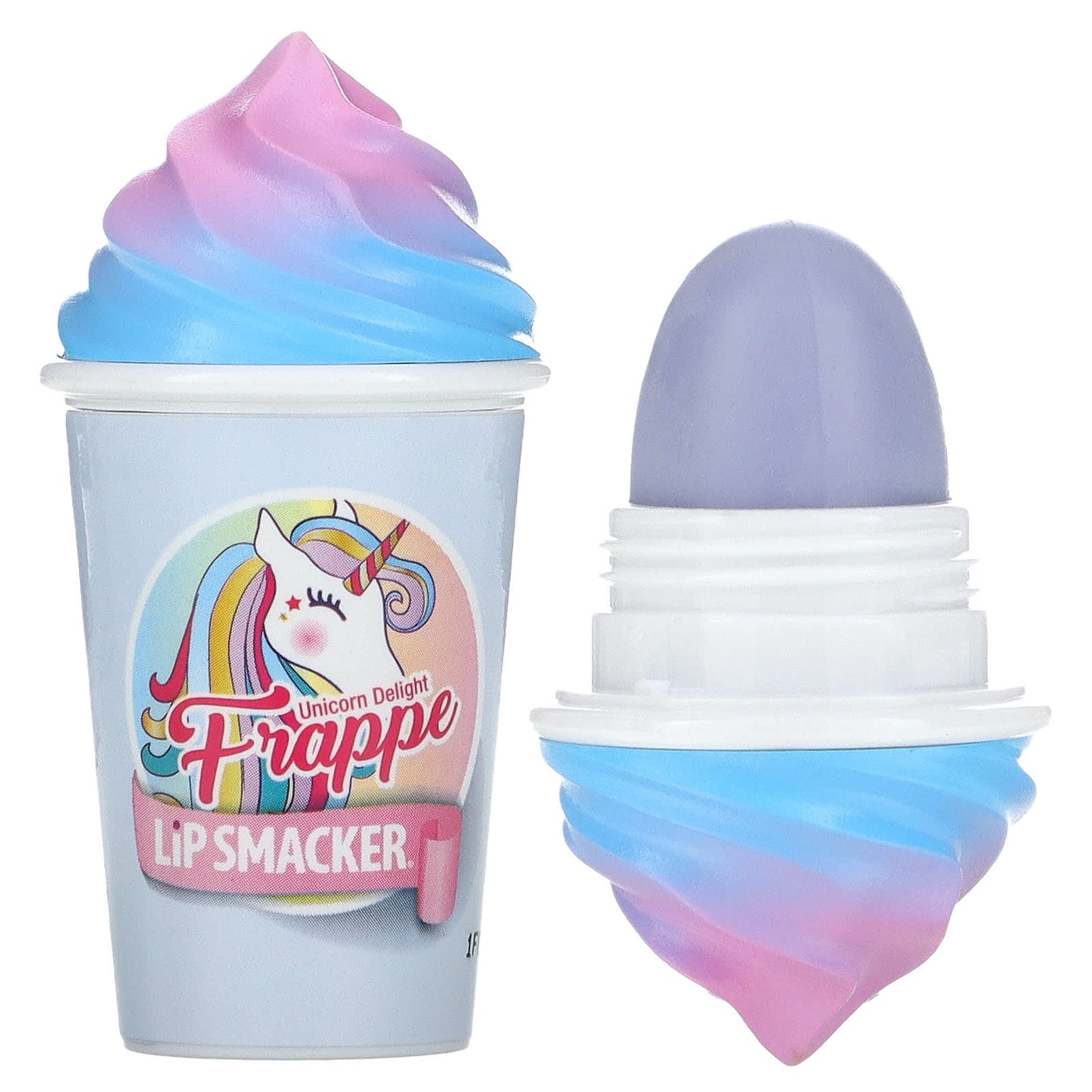 Lip Smacker, Magical Frappe Collection, Lip Balm, Unicorn Delight, 0.26 oz (7.4 g) - Image 1