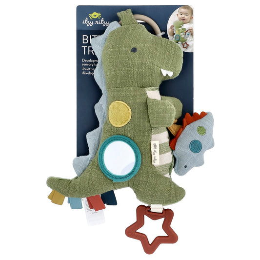 Dino Development Sensory Toy for Infants, 0+ Months | itzy ritzy - Image 1