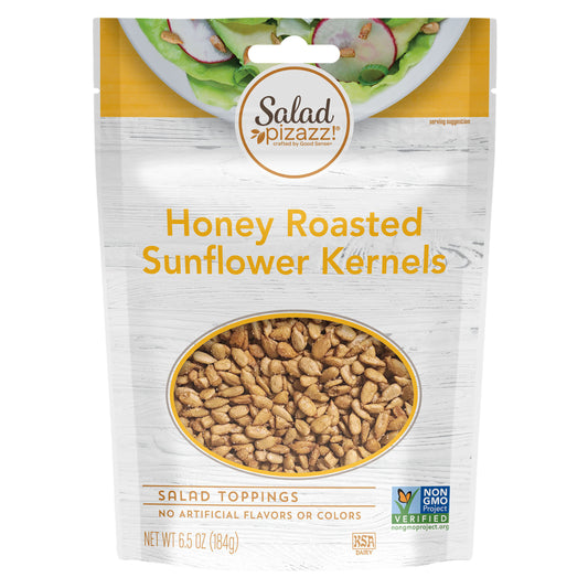 Salad Pizazz!, Honey Roasted Sunflower Kernels, 6.5 oz (184 g) - Image 1