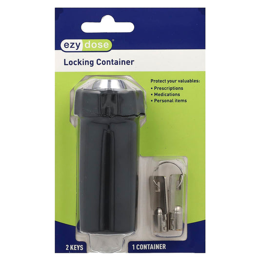 Ezy Dose Locking Container for Medications - Secure Storage - Image 1