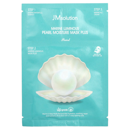 JM Solution 3-Step Marine Luminous Pearl Moisture Beauty Mask Set - Image 1