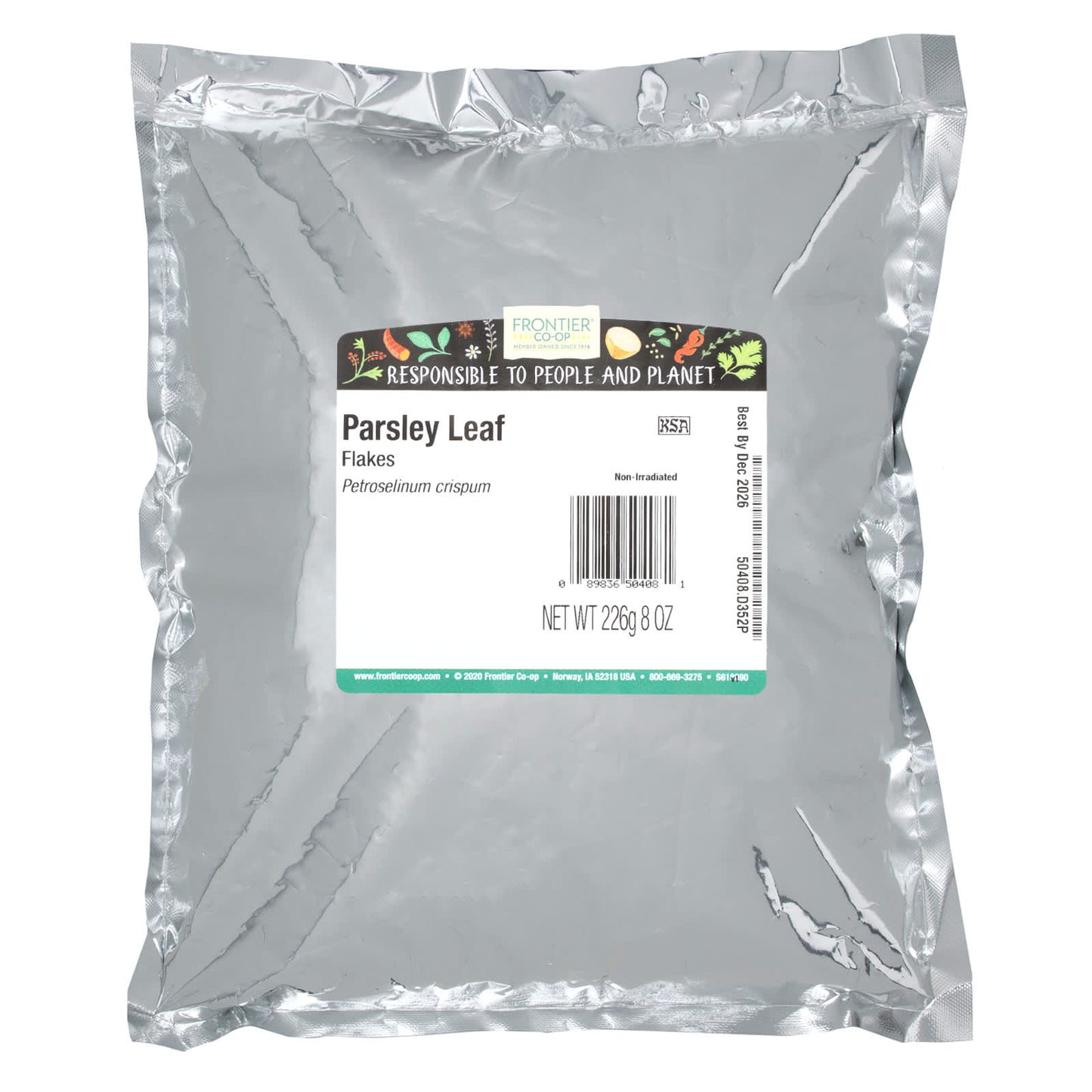 Fresh &amp; Natural Parsley Leaf Flakes by Frontier Co-op, 8 oz - Image 2