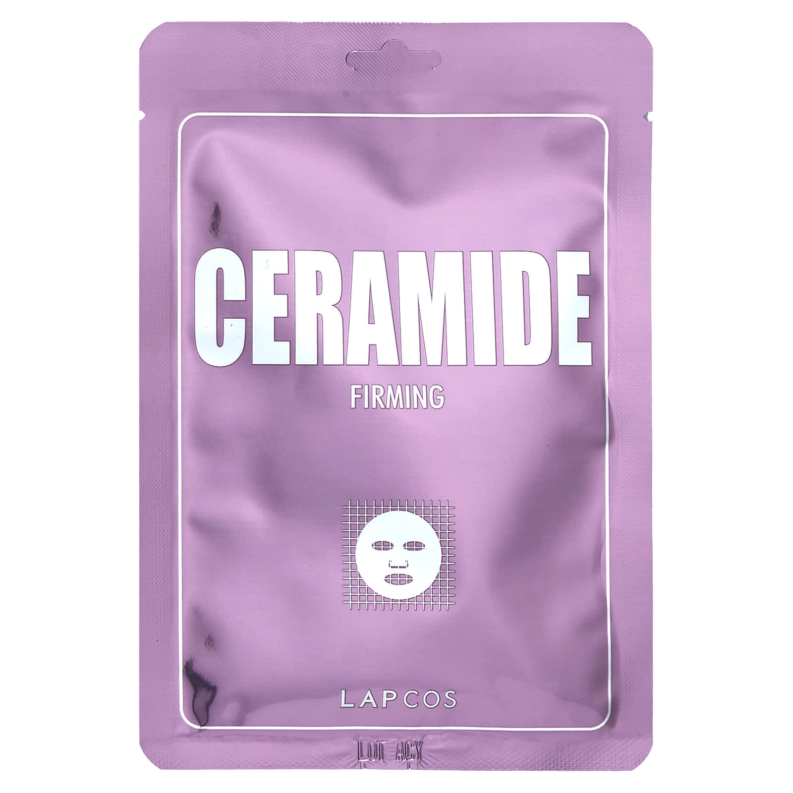 Lapcos, Ceramide Beauty Sheet Mask, Firming, 1 Sheet, 0.84 fl oz (25 ml) - Image 1