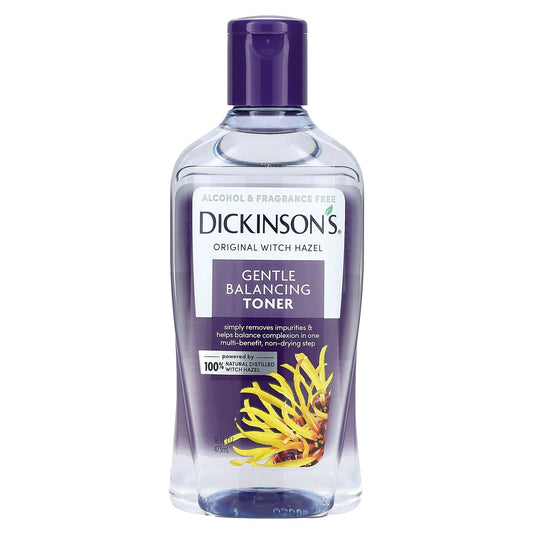 Dickinson Brands, Gentle Balancing Toner, Original Witch Hazel, Alcohol & Fragrance Free, 16 fl oz (473 ml) - Image 1
