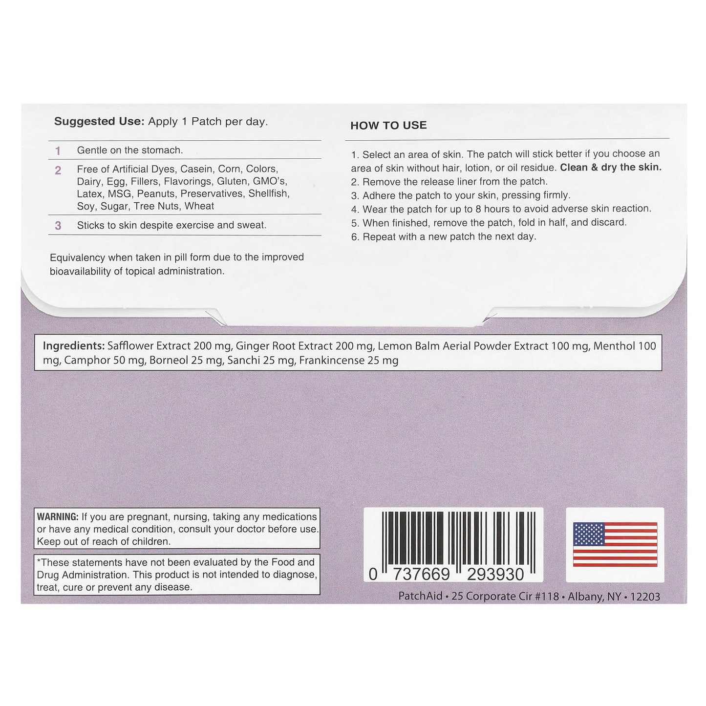 PatchAid, Nausea Relief Patch, 30 Patches - Image 2