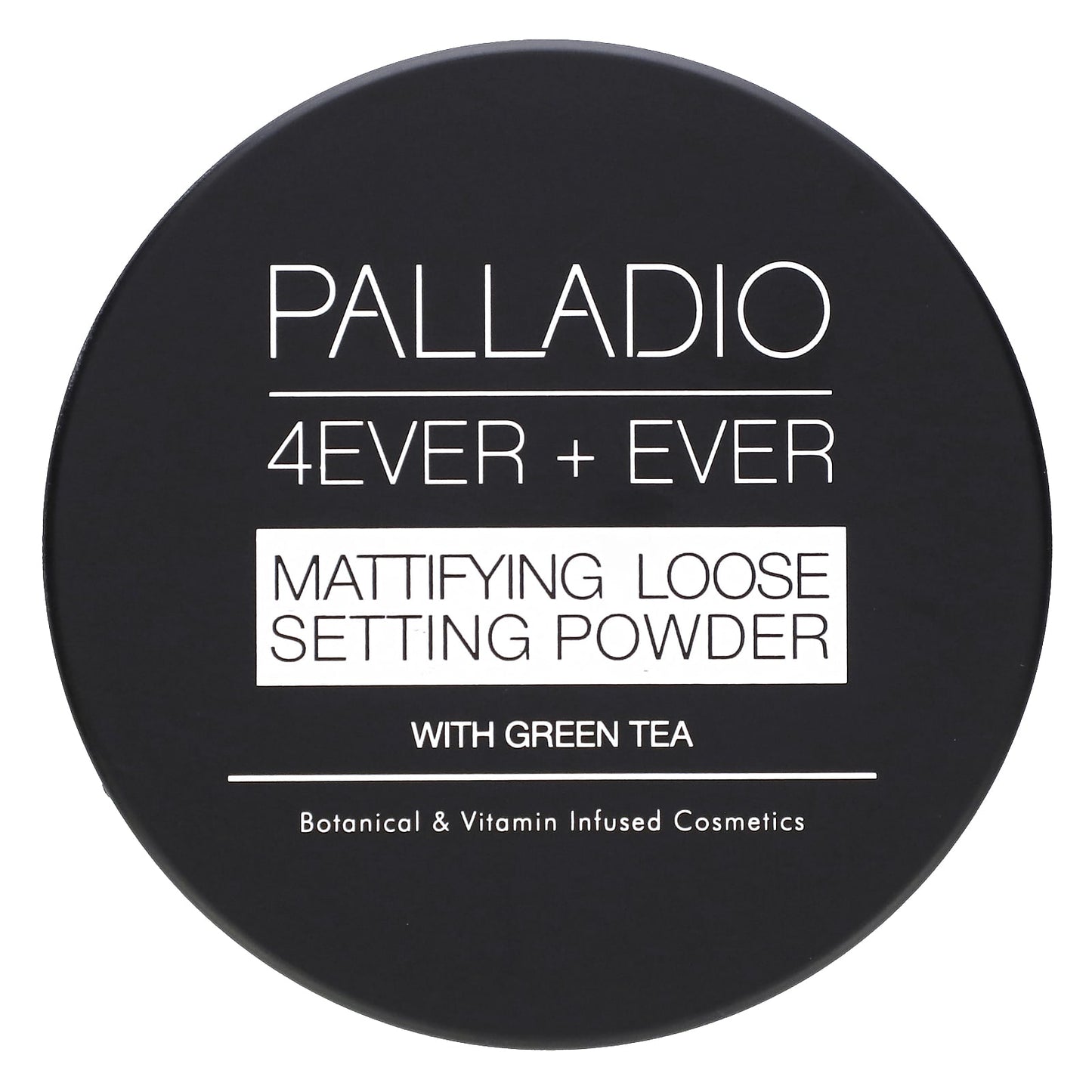 Palladio, 4Ever + Ever, Mattifying Loose Setting Powder with Green Tea, Translucent, 0.21 oz (6 g) - Image 1