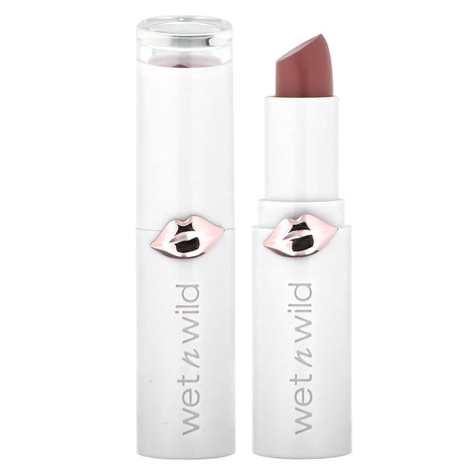 wet n wild, MegaLast, High-Shine Brilliance Lip Color, 1111429 Mad For Mauve, 0.11 oz (3.3 g) - Image 1