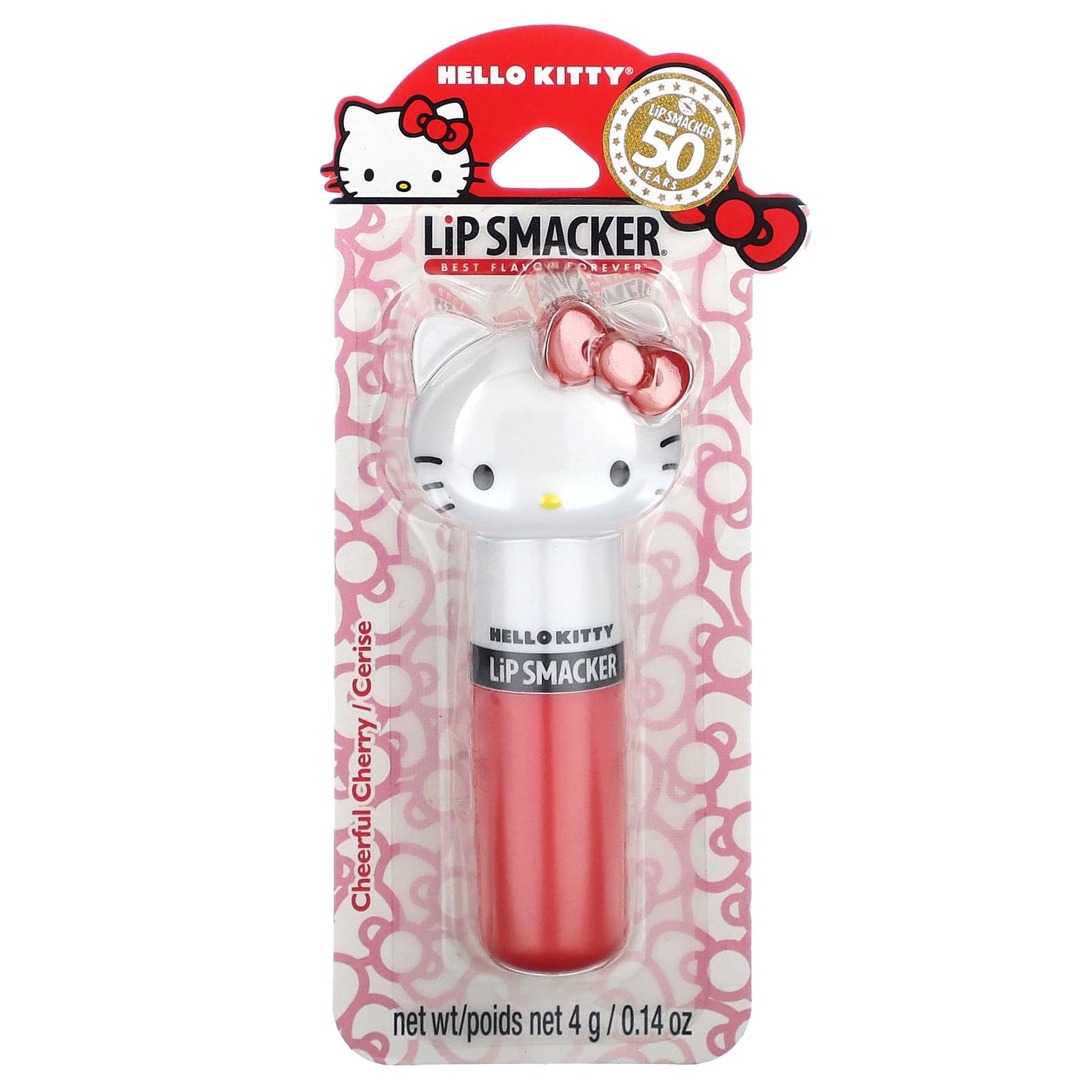 Lip Smacker, Hello Kitty, Lip Balm, Cheerful Cherry, 0.14 oz (4 g) - Image 2