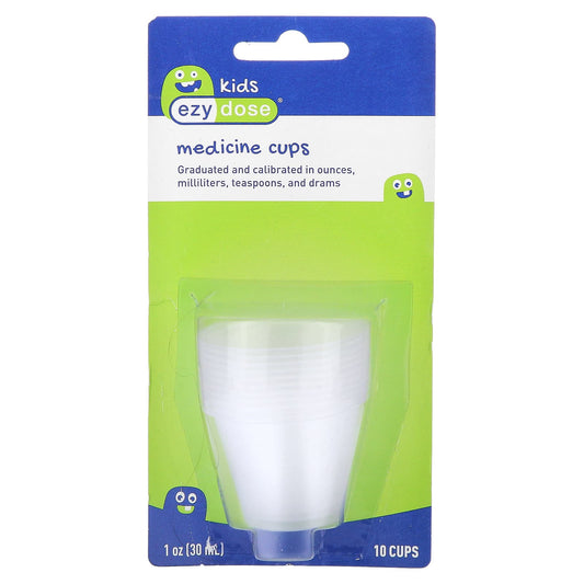 Ezy Dose Kids Medicine Cups for Accurate Dosing (10 Cups, 1 oz) - Image 1