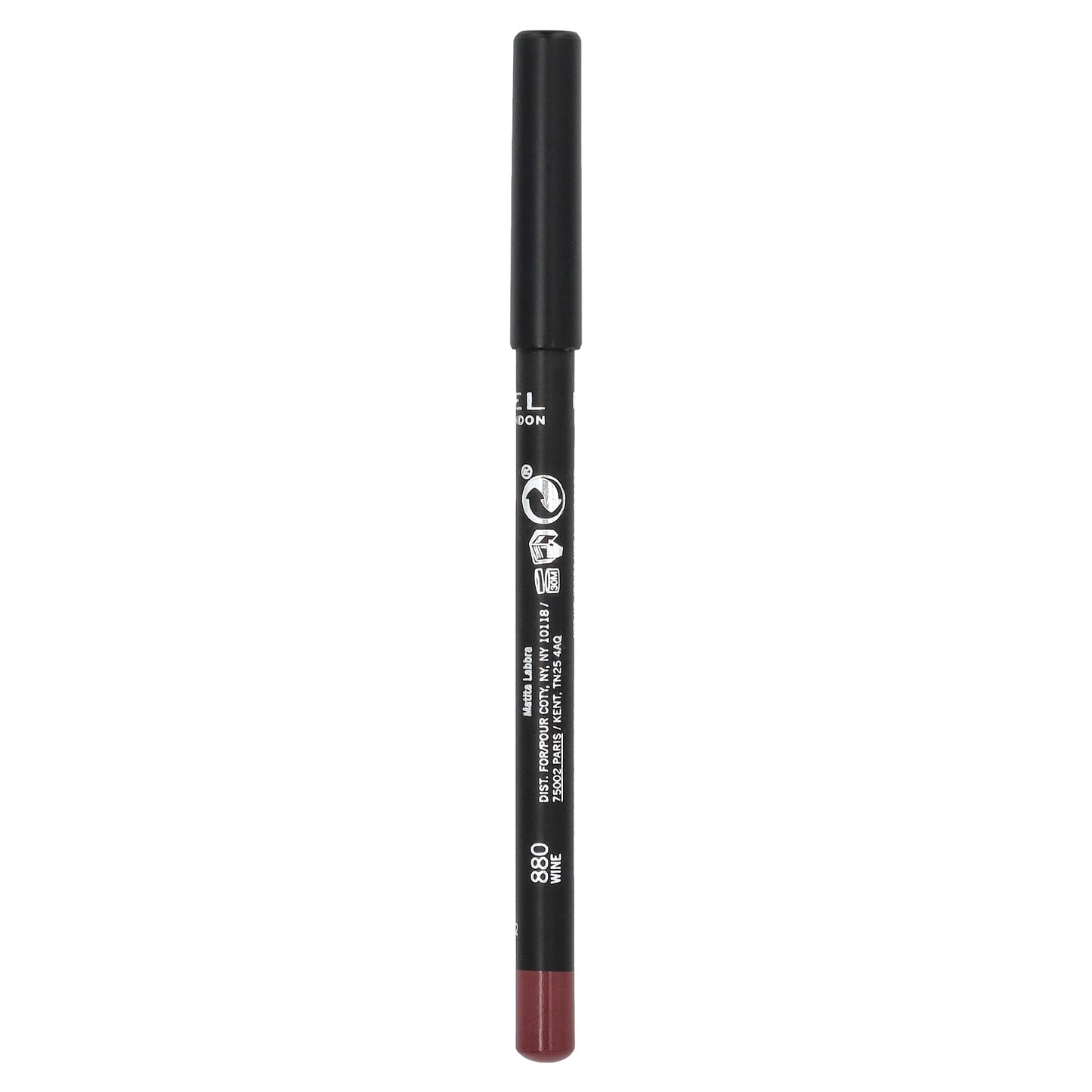 Rimmel London, Lasting Finish, Lip Liner, 880 Wine, 0.04 oz (1.2 g) - Image 2
